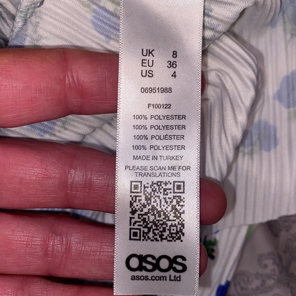 Floral ASOS top - Picture 8 of 9